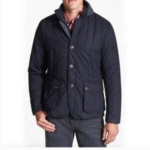 Ted Baker Navy Quilted Jacket